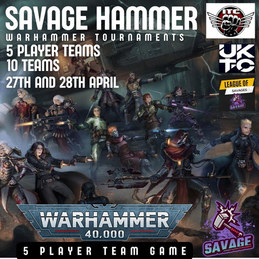 Savage Hammer - Aftermath - 5 Player Teams