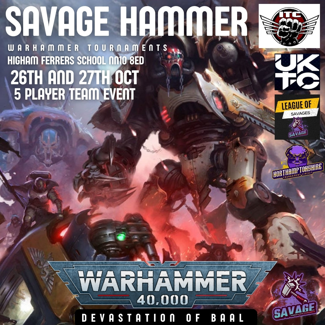Savage Hammer - Devastation of Baal  - 5 Player Teams