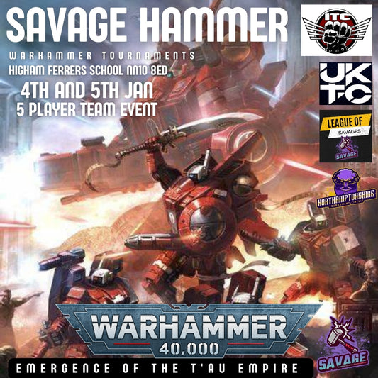 Savage Hammer - Emergence of the T'au Empire - 5 Player Teams