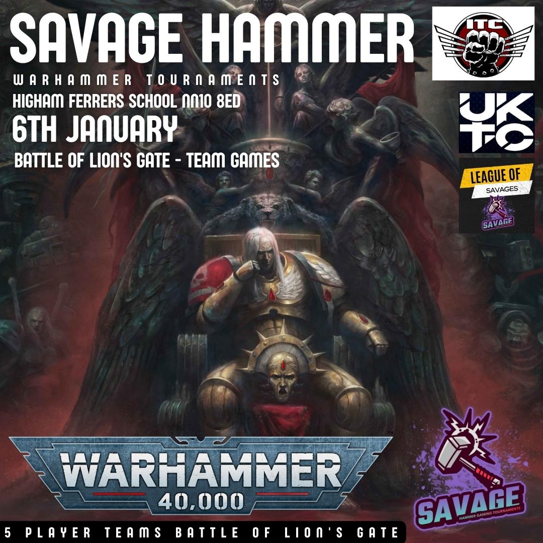 Savage Hammer - Battle of Lion's Gate - 5 Player Team Games